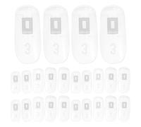 POPETPOP 100 Pieces Nail Art Practice Tips Flexible Joint Display Sticks for Manicure Training and Polish Samples
