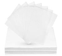 POPETPOP 100 Sheets Bird Cage Liner Paper Disposable Cage Liners Absorbent White Paper Safe and Convenient to Use for Maintaining A Clean Environment