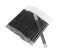POPETPOP 100pcs Ballpoint Pen Refills Gel Ink Replacement Cartridges for Retractable Pens Smooth Writing for Students and Teachers