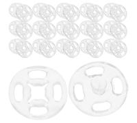 POPETPOP 100pcs Coat Snaps Buttons Press DIY Sewing Accessories Resin Smooth Surface Unique Design for Making Hats and Leather Craft Projects