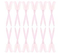POPETPOP 100pcs Eyelash Comb and Eyebrow Brush Plastic Makeup Tool for Daily Use, Compact and Sleek Pink Mini Hair Comb for Women, for Tidying Bangs and Lash Separation