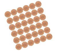 POPETPOP 100pcs Fabric Adhesive 30mm Round Breathable Wound Care Patches for Finger and Joint Protection