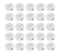 POPETPOP 100pcs Mini Alphabet Beads Acrylic White Letter B Beads Flat Round Stylish Modern Easy to Use Highly Compatible for DIY Jewelry Making Giftmaking