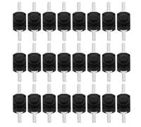 POPETPOP 100pcs Mini Push Button Switch for Flashlight Replacement, Flat Self-latching 6a Micro Toggle Switch with Space-saving Design and User-friendly Operation for LED Flashlight Repair