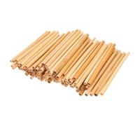 POPETPOP 100pcs Natural Reed Bee Tubes for Beehive Nesting 20cm Length 0.5-0.8cm Diameter Hollow Reeds for Outdoor Bee House Pollination Breeding Supplies