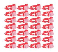 POPETPOP 100pcs Patient Identification Bracelets Hospital Id Bands 9.24x1.26x0.24in Write-on Comfortable Waterproof Wristbands for Emergency Rooms Medical Staff