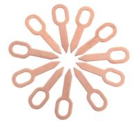 POPETPOP 100pcs Spot Welder Ring Tool Dent Pulling Ring Iron Sturdy Reliable Sheet Metal Dent Repair Automotive Body Repair