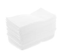 POPETPOP 100pcs White Epe Foam Packaging Bags for Small Electronic Products and Photo Frames, Lightweight Shockproof Cushioning Foam Sheets for Mailing and Transportation Protection