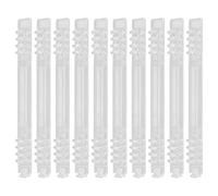 POPETPOP 10pcs 8-Ring Plastic Binding Combs for A5 Paper - 100-sheet Capacity Loose-Leaf Binder Spines for Office Notebooks, Calendars, and School Projects