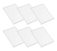 POPETPOP 10pcs Acrylic Card Sleeves Reusable Trading Card Protector Cases with Simple Structure Design and Oil-resistant Surface Convenient to Use for Collectible Storage