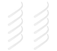 POPETPOP 10pcs Acrylic Earring Try on Stick Display Holder with Elegant Appearance and Delicate Details Practical Ear Studs Display Prop for Jewellery Organizing