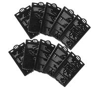 POPETPOP 10pcs Aquarium Filter Replacement Cartridges for Reptiles and Fish Tanks, Plastic Material with Easy and Quick Replacement, Optimal Water Filtration for Office and Home Tanks