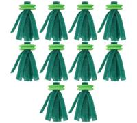POPETPOP 10pcs Aquarium Spawning Mop for Fish Egg Incubator, Efficient Fish Egg Collection Sponge Material, Floating Design for Home Aquariums and Fry Protection
