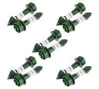 POPETPOP 10pcs Automatic Watering Irrigation System Plant Waterer Self Watering Spikes Devices for Plants Garden and House Plastic Green Control Valve Adjustable Drip Speed When Soil Is Dry