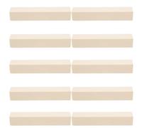 POPETPOP 10pcs Basswood Carving Blocks 12.5x2.5x2.5cm Soft Unfinished Wood Craft Blocks for DIY Woodworking and Whittling Suitable for Beginners and Professional Artists