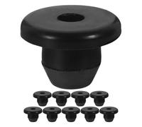 POPETPOP 10pcs Black Rubber Hydraulic Filler Bung for Horizontal Jack Stable and Safe Oil Plug Prevents Oil Leaks Replacement Floor Jack for Workshop Use