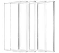 POPETPOP 10pcs Commemorative Banknote Case Note Card Holder Plastic Resistance to Oxidation View and Exchange Holidays Currency Banknotes Storage