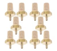 POPETPOP 10pcs Copper Filter Nozzle Tips for Fogger Systems and Smoke Fog Machines, Efficient Filtration Quick Installation, Universal M3 M4 Size for Live Shows and Performances