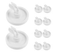 POPETPOP 10pcs Dishwasher Rack Replacement Wheels for Lower Rack Design for Easy Movement and Storage Compatible Dishwashers Simple Installation