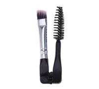 POPETPOP 10pcs Foldable Professional Eyebrow Brush with Spiral Eyelash Brush for Women Made of Artificial Fiber with Plastic and Aluminium Convenient to Hold for Precise Application