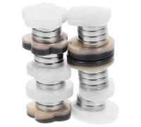 POPETPOP 10pcs Magnetic Snap Buttons for Clothing No Sewing Hidden Fasteners Multi-Purpose Lightweight Magnetic Closures with Firm Grip Mixed Styles for Shirts Skirts Scarves and Bags