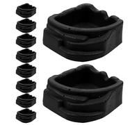 POPETPOP 10pcs Mini Spider Water Dish Small Tarantula Water Bowl Resin Material High Stability Space Saving for Terrarium Setup and Small Animal Enclosures