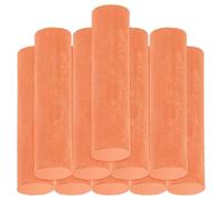 POPETPOP 10pcs Miniature Cylindrical Clay Bricks for DIY Building Projects, Realistic Brown Micro Landscape Bricks for Scene Constructions and Sand Table Models