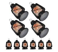 POPETPOP 10pcs Miniature Oil Lamp Pendants Resin Charms Keychain and Fashion Accessories Unique Vintage Style Necklace DIY Jewelry Making Supplies