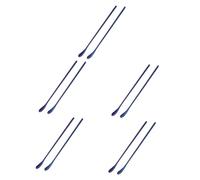 POPETPOP 10pcs Pet Spoon for Lizard Food Multi-purpose Reptile Feeding Spoon Sturdy Stainless Steel Design