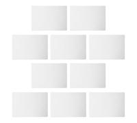 POPETPOP 10pcs Plastic Stencil Sheets for 3D Printing Pen, Thickened 0.5mm Tracing Templates 22x14cm, Reusable Craft Drawing Boards for DIY Art and Creative Projects