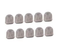 POPETPOP 10pcs Replacement Capacitive Stylus Tips Durable Mesh Fiber Nibs for Precise Touching Various Devices Compatible with Scribe Pens and Touchscreens
