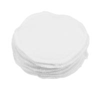 POPETPOP 10pcs Reusable Cotton Breast Pads for Nursing Moms, Absorbent and Fast-Drying 3-Layer Gauze Washable Nursing Pads for Leak Protection and Comfortable Breastfeeding Use