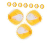 POPETPOP 10pcs Reusable Laundry Balls for Pet Hair Removal Anti-tangle Lint Catcher Safe and Convenient Washing Balls for Clothes Bedding and More