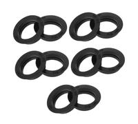 POPETPOP 10pcs Reverse Radar Sealing Ring Replacement for Reversing Radar Probe and Rear Bumper Ring with Moisture Shield and Easy Installation for Vehicles