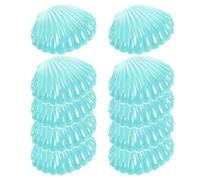 POPETPOP 10pcs Shell Candy Box Pearlescent Pp Moistureproof Portable Shell-shaped Gift Box for Weddings and Occasions