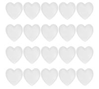 POPETPOP 10pcs Silicone Heart Shaped Glasses Ear Grips for Sunglasses and Reading Glasses Anti Slip Ear Cushions for Fixing Soft Comfortable Eyeglass Retainers Hidden behind The