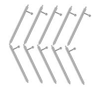POPETPOP 10pcs Stainless Steel Watch Band Pins Quick Release Spring Bars for Smartwatch Strap Replacement