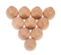 POPETPOP 10pcs Unpainted Wooden Peg Dolls Natural Wood DIY Painting Puppets Craft Figures for Arts and Crafts Home Decoration