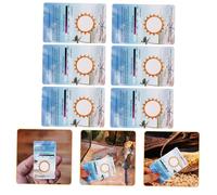 POPETPOP 10pcs Uvc Test Card UV Identifying Cards for Reptile Glass Containers Pvc Material Easy to Carry UV Testing Strips for Indoor Lighting and Outdoor Activities
