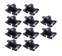 POPETPOP 10pcs Water Bag Clip Water Fixing Clip 360° Rotatable Adjustable for Drinking Tube Outdoor Backpack Accessories Outdoor Enthusiasts