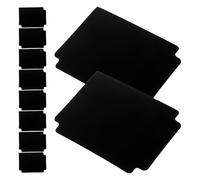 POPETPOP 10pcs Waterproof PVC Card Dividers with Tabs for Trading Cards, Deformation Resistant and Oilproof Plastic Index Dividers, for Organising Books and Collectibles in Record Store Or