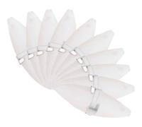 POPETPOP 10pcs White Cuttlefish Bone Bird Chewing for Parrots and Small Birds Calcium Supplement for Physical Activities Portable Plaything for Pet Play
