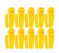 POPETPOP 10pcs Yellow Birdhead Shape Tire Changer Accessories Plastic Rim Protector Compatible with Motorcycle and Car for Precision Universal Application in Tire Removal Machines
