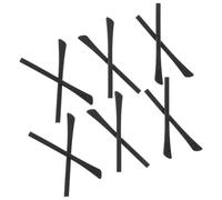 POPETPOP 12 Pairs Silicone Eyeglass Temple Tips Anti-slip Retainers Cushions behind The Ear Glasses Holders Sports Eyewear Accessories for Adults