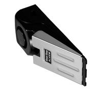 POPETPOP 120db Black Door Stop Alarm Wedge Security Door Stopper with 9v Battery Slot for Home Office Travel Intruder Alert