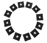 POPETPOP 12pcs Black Rv Awning Hooks for Pipe Hole Track Camper Awning Rail Eyelets Hangers Outdoor Caravan Accessories for Camping Installation