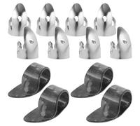 POPETPOP 12pcs Celluloid Guitar Picks Set Thick Thumb and Finger Picks for Electric Acoustic Guitar and Ukulele Musical Instrument Accessories for Fingerstyle Playing