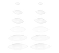 POPETPOP 12pcs Magnetic Stirring Bars Set Ptfe Coated Mini Stir Bars 6-30mm Laboratory Magnetic Mixer Stir for Lab Experiments and Scientific Mixing