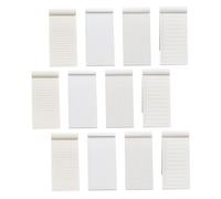 POPETPOP 12pcs Portable Pocket Note Pads Made of Kraft Paper for Planning and Time Management, Mini Notebooks for Education and Birthday, Convenient Size for Teenagers