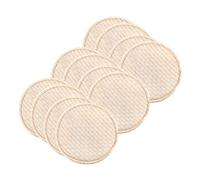 POPETPOP 12pcs Reusable Nursing Pads Washable Cotton Breastfeeding Breast Pads for Women for Postpartum Comfort